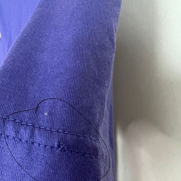 Peter Millar Purple Short Sleeve Sporty Golf Casual Polo Shirt Size Large - Picture 8 of 11